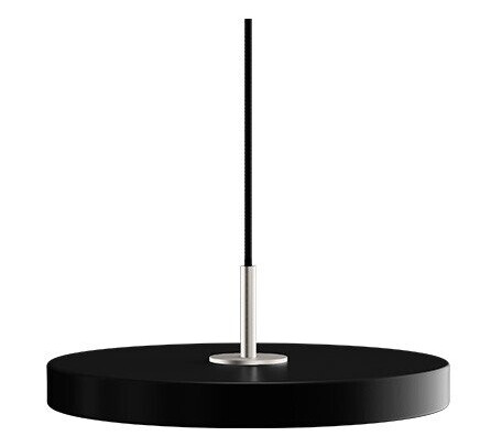 Umage Asteria Plus Pendel Mini Steel/Black - Umage Asteria Plus Pendel Mini Steel/Black -