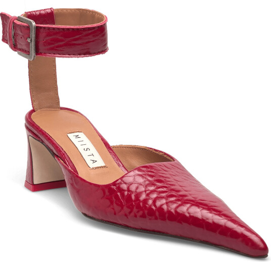 MIISTA | Qori Red Ankle Strap Sandals | 38 MIISTA | Qori Red Ankle Strap Sandals | 38