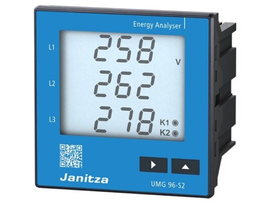 Janitza UMG 96 S2 Energimåler 90 265V Janitza UMG 96 S2 Energimåler 90 265V