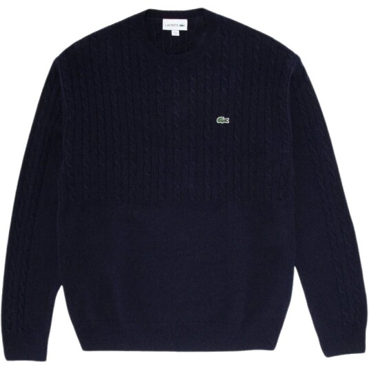 Lacoste, Herre, Strikkevarer, Blå, M,