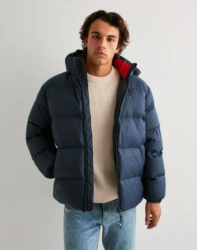 Tommy Jeans Tjm Essential Down Jacket Ext Dunjakker Blå