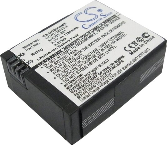 Batteri til GoPro HD Hero3 Black Edition