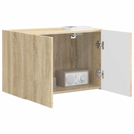 TV Veggskap Sonoma eik 59,5 x 31 x 40 cm Konstruert tre
