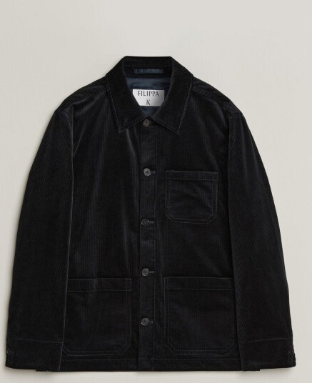 Filippa K Taylor Corduroy Overshirt Navy
