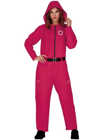 Squid Game Inspirert Jumpsuit Damekostyme Strl L