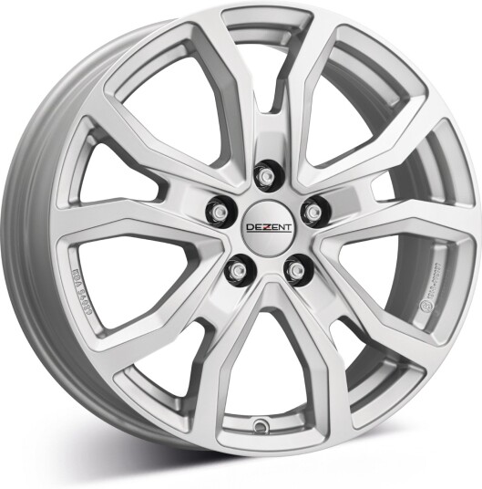 DEZENT TV silver 6.5 x 16 CB65,10 ET47 5/108 6.5 x 16