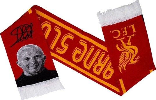 Liverpool Skjerf Arne Slot Rød/Gul Liverpool FC størrelse One Size