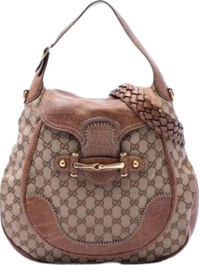 Gucci Vintage Dame Pre owned Brun ONE SIZE,