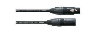 Cordial Peak Cpm 10 Fm Xlr 3 Pin Hankjønn Xlr 3 Pin Hunkjønn 10 M Sort