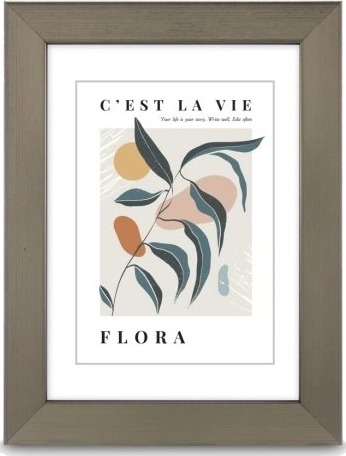 Hama Kunststoffrahmen Flora, Stahl, 20 X 30 Cm