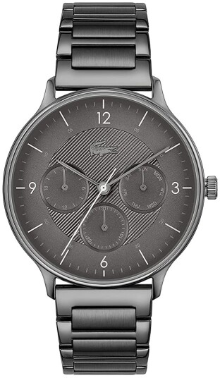 Lacoste Herreklokke 2011142 Club Grå/Stål Ø42 mm Lacoste Herreklokke 2011142 Club Grå/Stål Ø42 mm