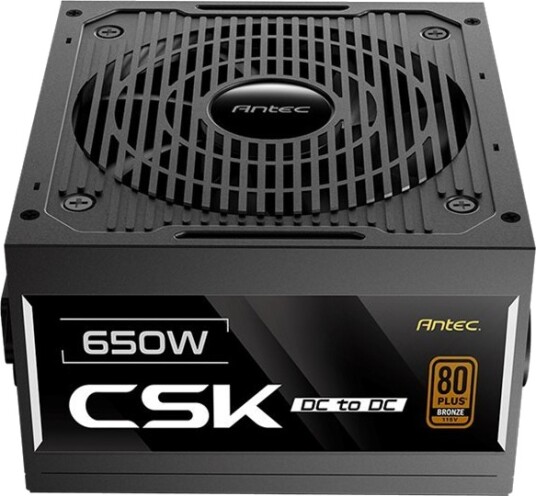 Antec CSK650DC Strømforsyning 650W 80 Plus Bronze Antec CSK650DC Strømforsyning 650W 80 Plus Bronze