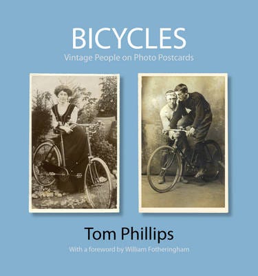 Bicycles Vintage People on Photo Postcards
