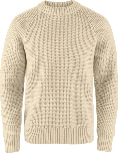 Fjellreven Men"s Övik Waffle Knit Light Beige S