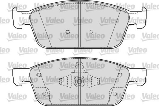 Bremseklosser VALEO 601696