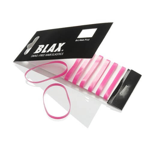 Blax Snag Free Hair Elastics Pink 8pcs