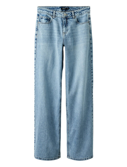 LMTD Nlfbett Dnm Nw R Wide Pant Noos Blue 134 LMTD Nlfbett Dnm Nw R Wide Pant Noos Blue 134