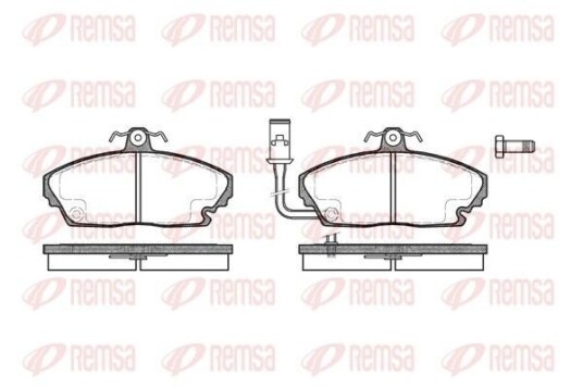 Bremseklosser REMSA 0250.01 Bremseklosser REMSA 0250.01