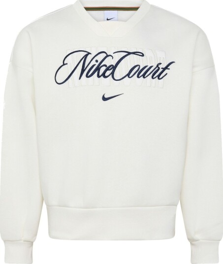 Nike W Nkct Crt Cltn Flc Crew Cream L