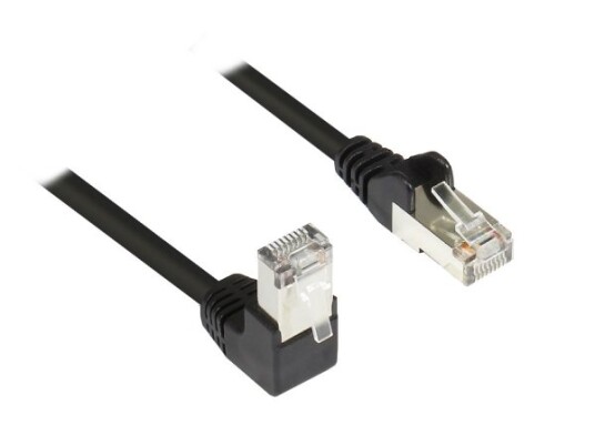 Alcasa 805S-020Ewi 2 M Cat5e F/Utp Ftp Rj-45 Rj-45 Sort