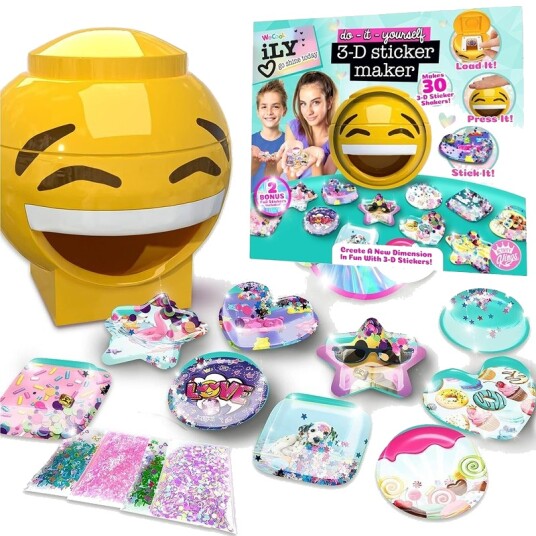 WeCool ILY DIY 3D Klistremerkemaskin WeCool ILY DIY 3D Klistremerkemaskin
