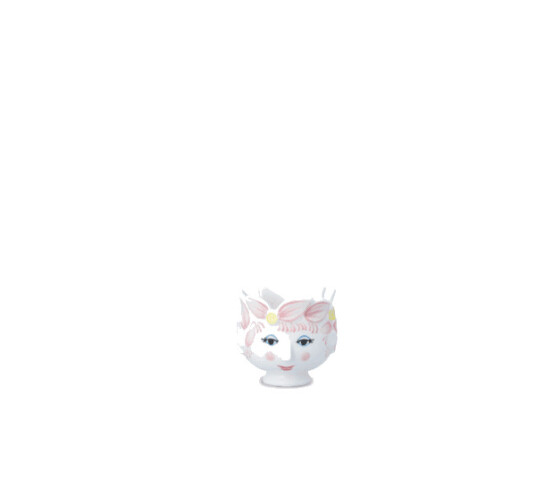 Bjørn Wiinblad Titania telyslykt ø6,5 cm pink
