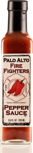 Original Pepper Sauce Fire Paramedic Palo Alto 251 ml