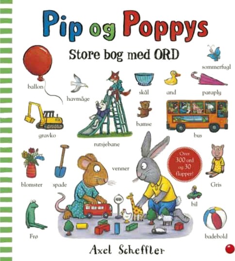 Bolden Pip Og Poppys Store Bog Med Ord