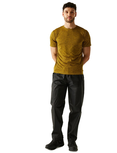 Regatta Pack-It Overtrousers - Black - L Regatta Pack-It Overtrousers - Black - L