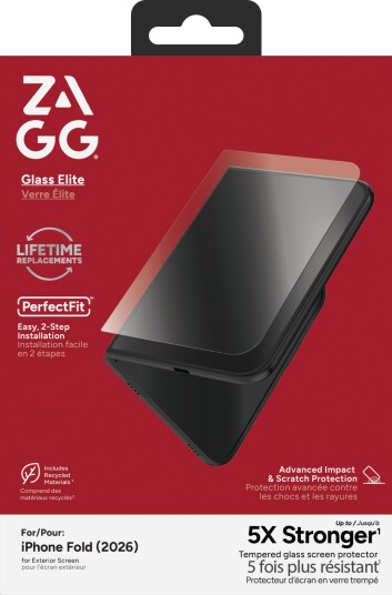 ZAGG InvisibleShield Glass Elite - Iphone Duo - Outside Plastic Tray