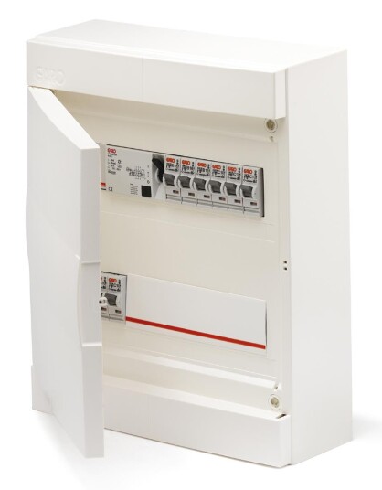 Garo NUP 226 Sentralapparat Ferdigkoblet IP31 2 x 26 moduler Elfordeling & strømforsyning