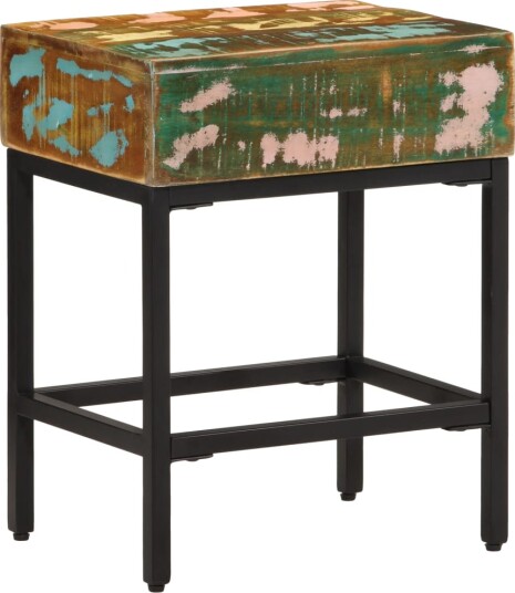 vidaXL Sidebord 40x30x51 cm gjenvunnet heltre