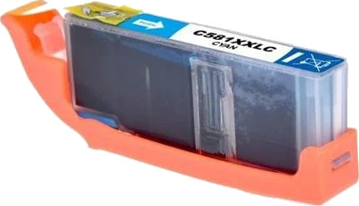 TB Blekkpatron CLI-581XXLC Cyan Ekstra Høykapasitet (12.2ml), erstatter Canon 1995C001