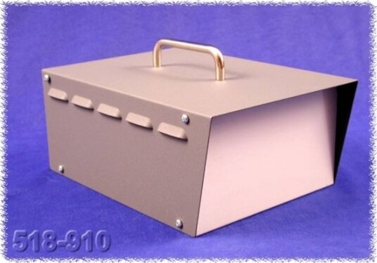 Hammond Electronics 518 0910 Instrumentskap 248 X 197 X 121 Stålgrå 1 Stk