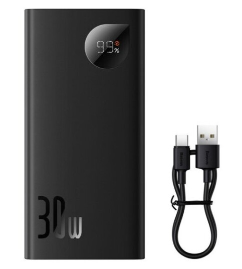 Baseus Adaman2 10000 mAh 30W Svart
