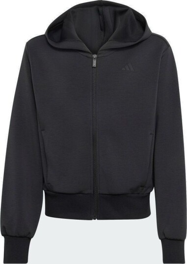 adidas adidas Girls Full Zip Hoodie Track Top størrelse 116 cm adidas adidas Girls Full Zip Hoodie Track Top størrelse 116 cm