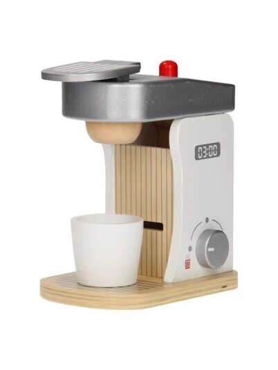 Joueco Jouco Wooden Coffee Maker with Accessories Joueco Jouco Wooden Coffee Maker with Accessories