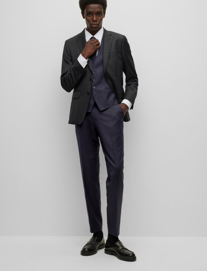 BOSS H-Huge-Vest-B1 - Navy - 56 BOSS H-Huge-Vest-B1 - Navy - 56