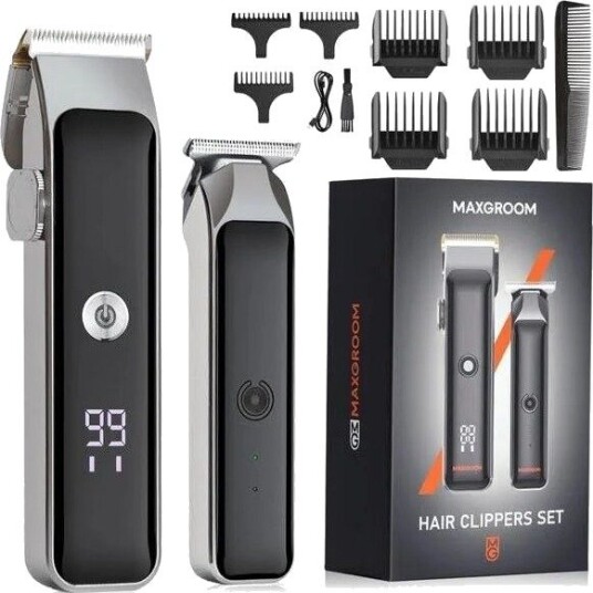 MAXGROOM Kroppstrimmer ZC-F608 Hair Clipper with Trimmer Black