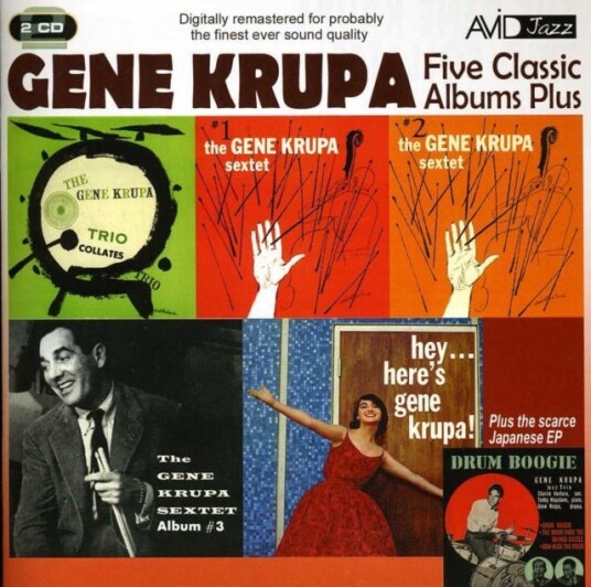 Gene Krupa  Five Classic Albums P  CD