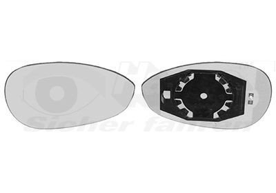 Speilglass VAN WEZEL 1624838 Speilglass VAN WEZEL 1624838