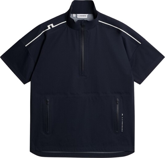 J.Lindeberg Shay Rain Shirt Blå Golf regnjakke herre JL Navy XX Large