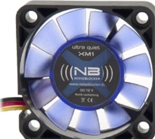 Noiseblocker Blacksilentfan 40Mm Vifte Sort