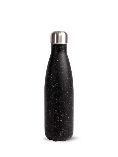 Sagaform Nils stålflaska 50 cl Svart-hvit