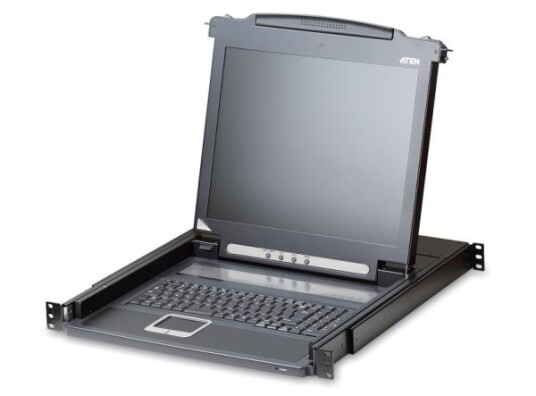 Aten Cl1000m, 1280 X 1024 Piksler, Rack-Montering, 16 W, 1U, Sort