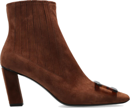 Roger Vivier Dame Sko Brun 38 EU,