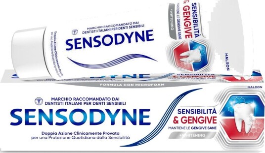 Sensodyne Tannkrem Sensitivity & Gum Whitening 75 ml Sensodyne Tannkrem Sensitivity & Gum Whitening 75 ml
