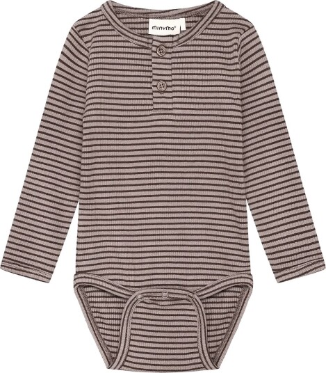 Minymo Body Ls Y/D Rib FUNGI 74