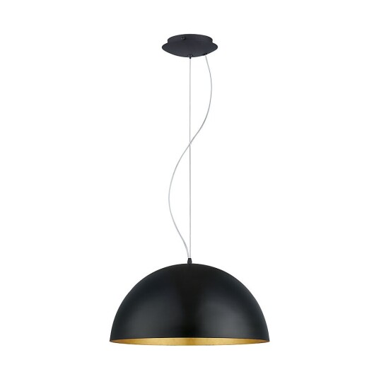Eglo Gaetano 1 Taklampe Sort/Gull