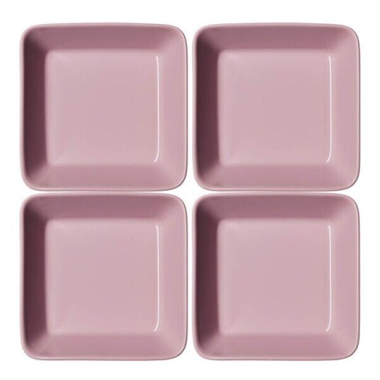 iittala Teema fat 12x12 cm 4 stk rose